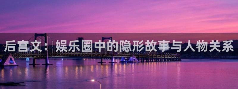 长征平台官网版：后宫文：娱乐圈中的隐形故事与人物关系