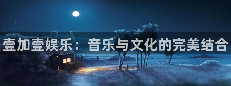 东莞市长征平台电子科技有限公司：壹加壹娱乐：音乐与文化的完美结合